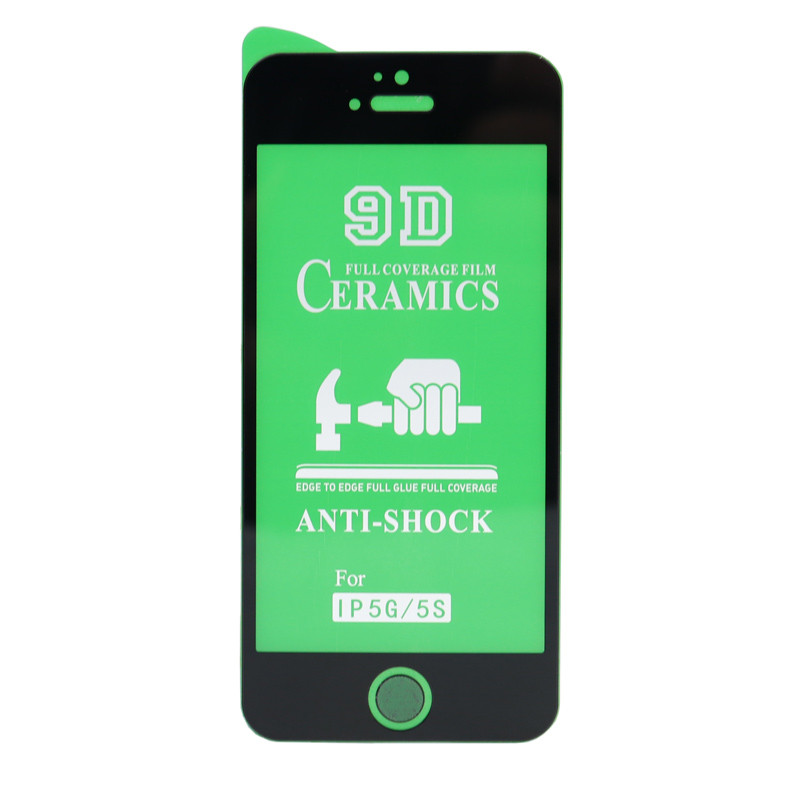 گلس سرامیکی براق iPhone 5/5s مشکی