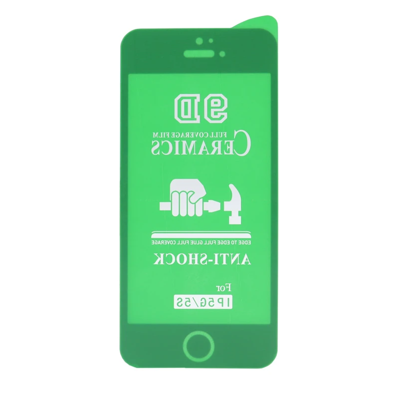 گلس سرامیکی براق iPhone 5/5s مشکی