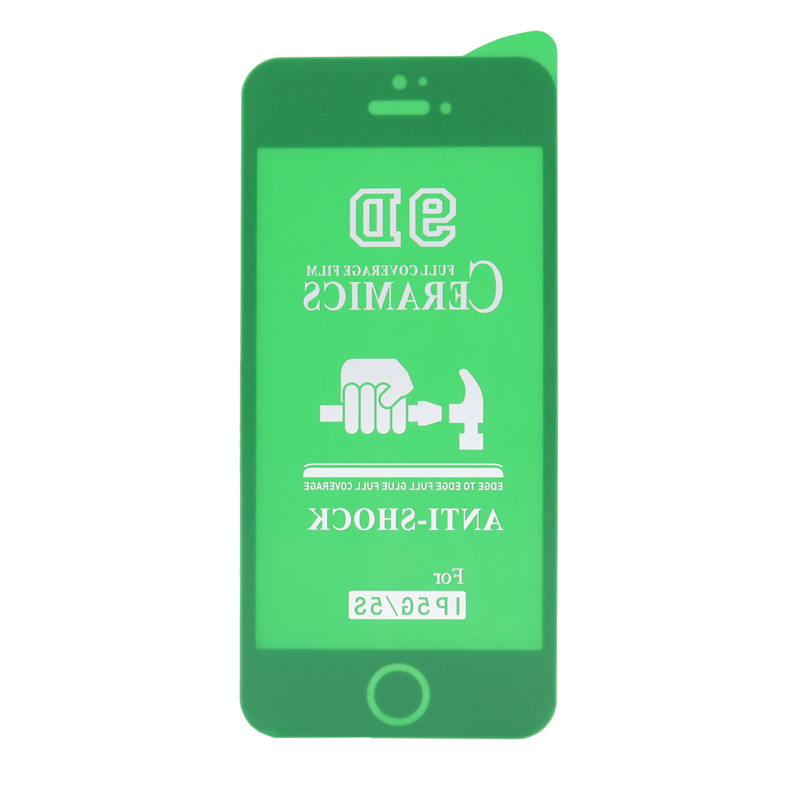 گلس سرامیکی براق iPhone 5/5s مشکی