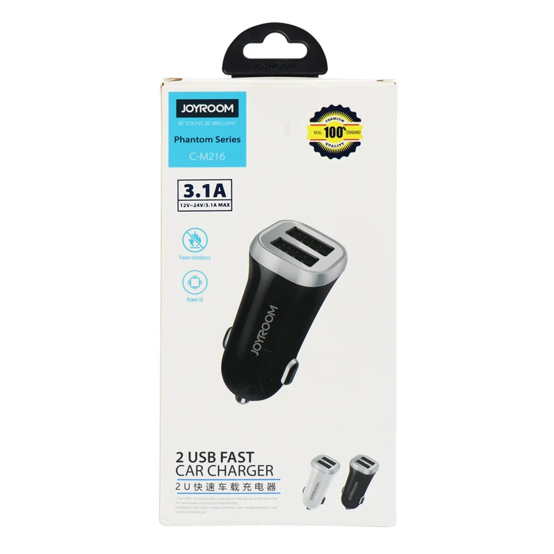 شارژر فندکی فست شارژ Joyroom C-M216 3.1A