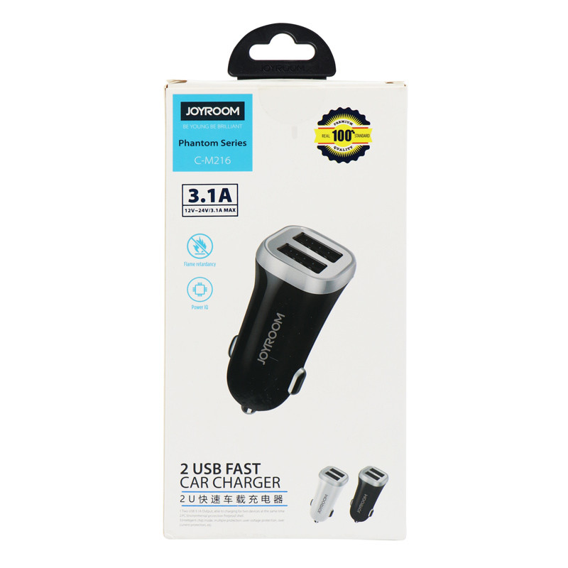 شارژر فندکی فست شارژ Joyroom C-M216 3.1A