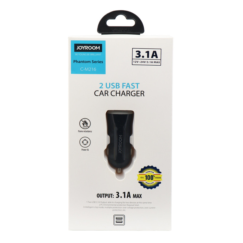 شارژر فندکی فست شارژ Joyroom C-M216 3.1A