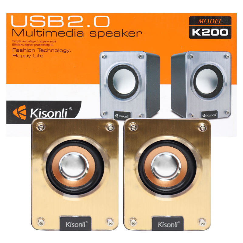 اسپیکر دو تکه لپ تاپی Kisonli K200