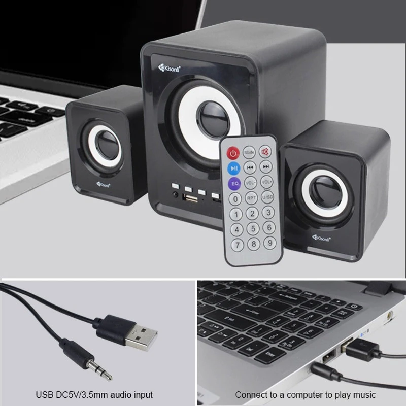 اسپیکر بلوتوثی رم و فلش خور Kisonli U-2800BT