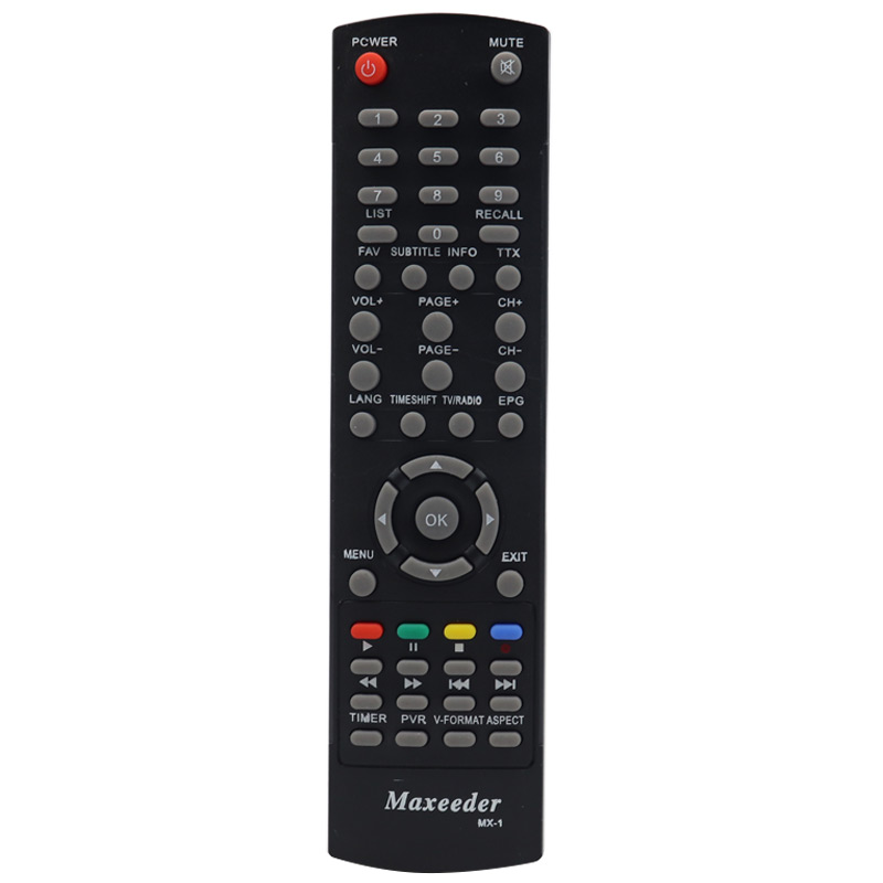 کنترل گیرنده دیجیتال مکسیدر Maxeeder MX-1DX