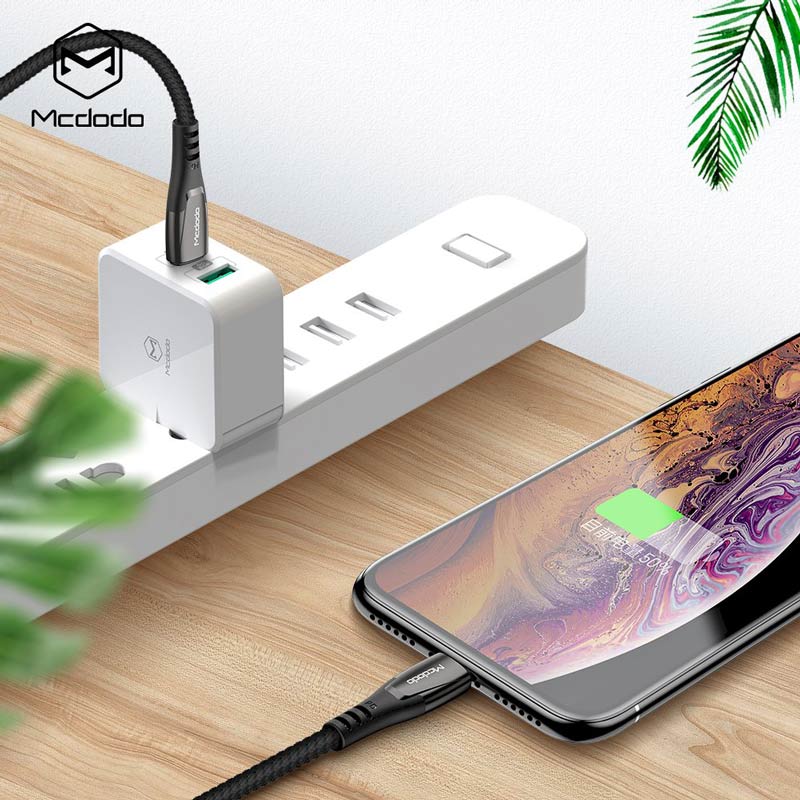 کابل تبدیل فست شارژ Mcdodo CA-7080 Type-C To Lightning 1.2m