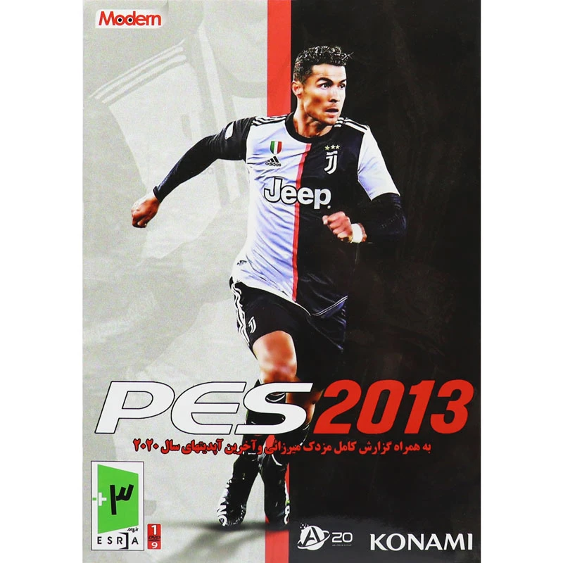 بازی PES 2013 1DVD9 مدرن مناسب برای PC