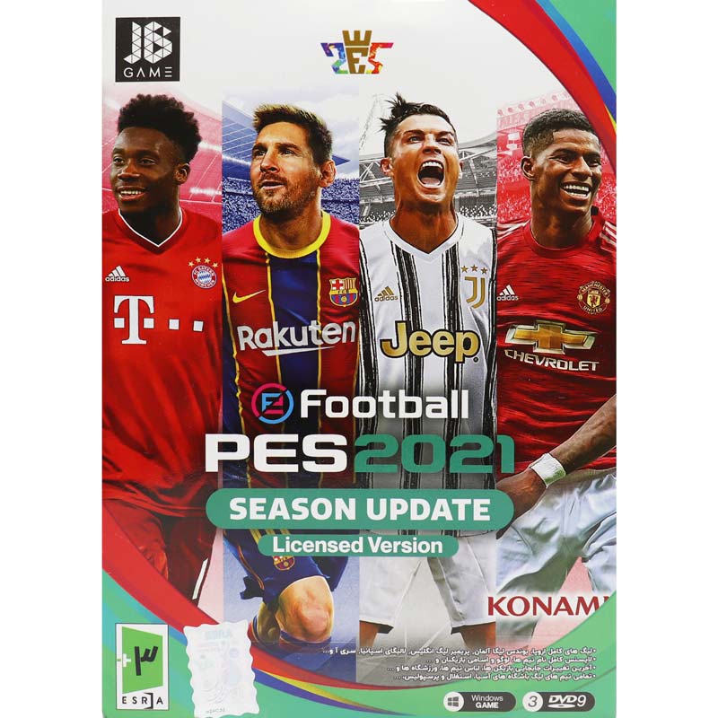 PES 2021 Season Update PC 3DVD9 JB-TEAM