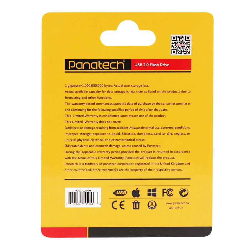 فلش 32 گیگ پاناتک Panatech P301