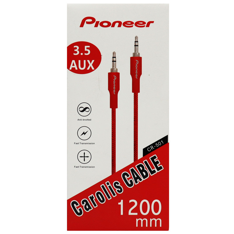 کابل فلزی Pioneer Carolis CR-501 AUX 1.2m