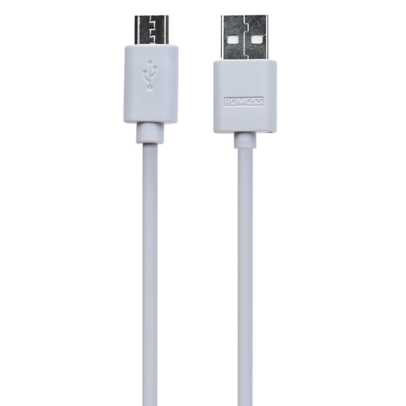 کابل کوتاه میکرو یو اس بی Romoss Power Bank 2.4A 30cm