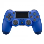 دسته بازی بی سیم SONY PlayStation 4 DualShock 4 High Copy آبی کاربنی