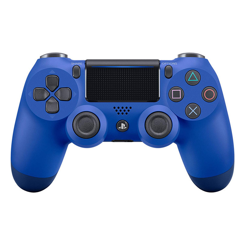 دسته بازی بی سیم SONY PlayStation 4 DualShock 4 High Copy آبی کاربنی