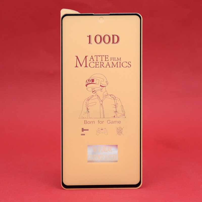 گلس سرامیکی مات Samsung S10 Lite