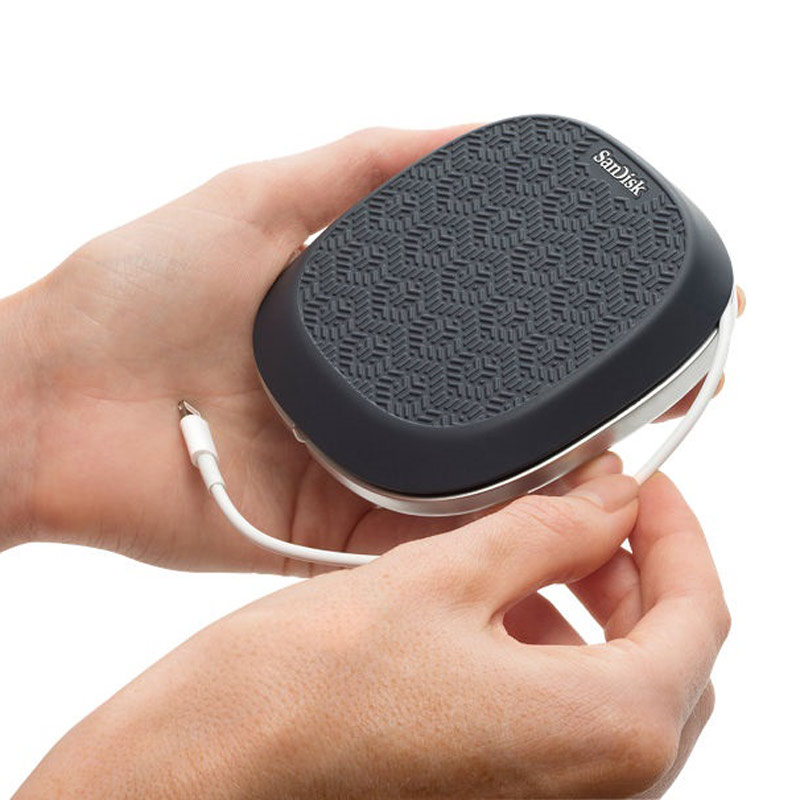 شارژر وایرلس آیفون SanDisk iXpand Base 64GB با قابلیت بکاپ