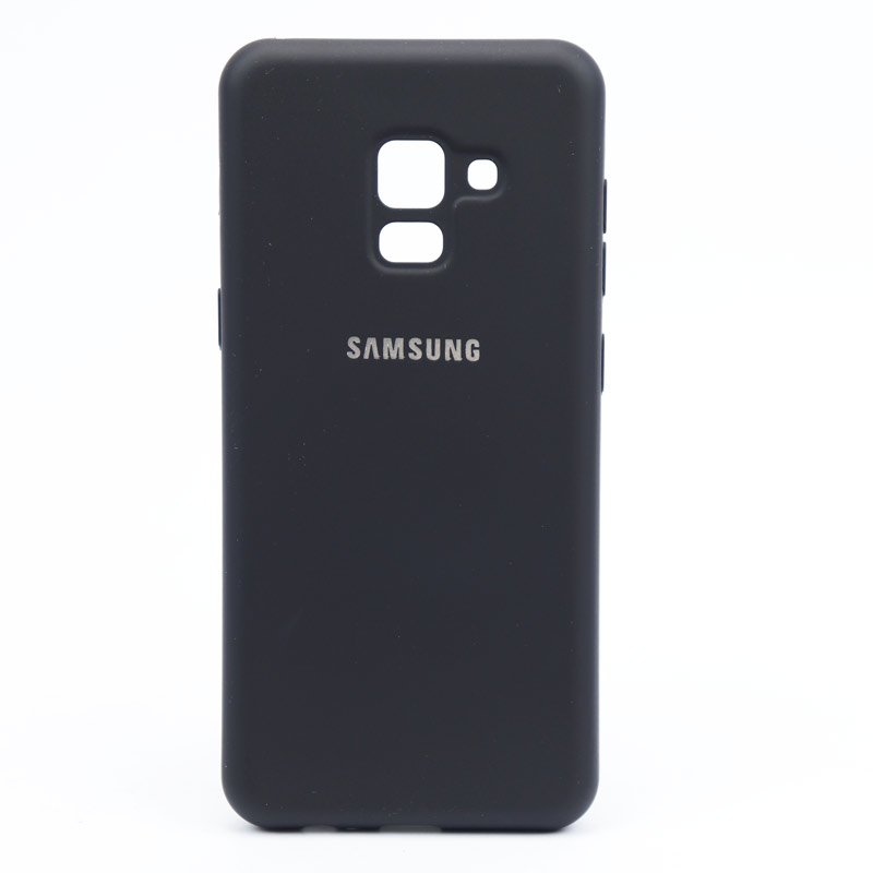 قاب سیلیکونی Samsung A8 2018 مشکی