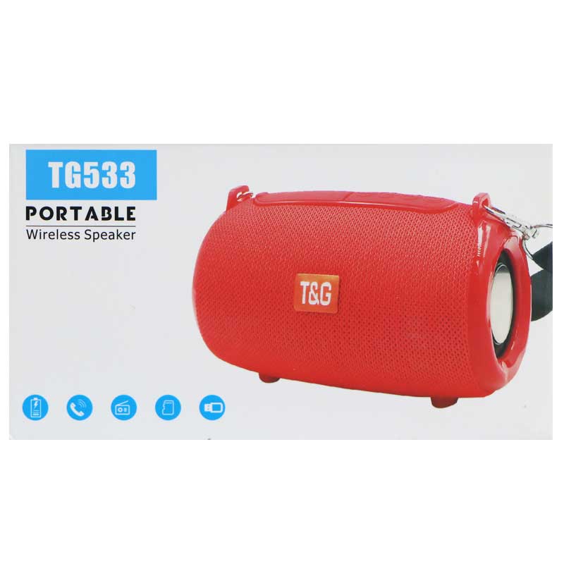 اسپیکر بلوتوثی رم و فلش خور T&G TG533