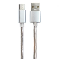 کابل فست شارژ USB Data Cable Type-C 3.1A 1m تمام فلزی
