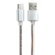 کابل فست شارژ USB Data Cable Type-C 3.1A 1m تمام فلزی