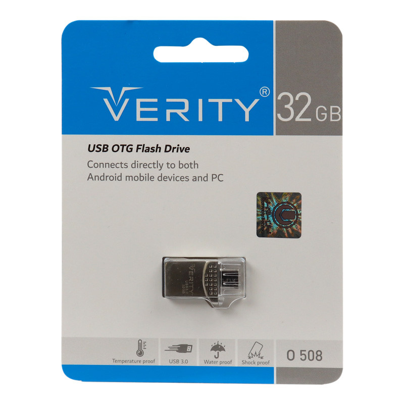فلش 32 گیگ وریتی Verity O508 USB3 OTG