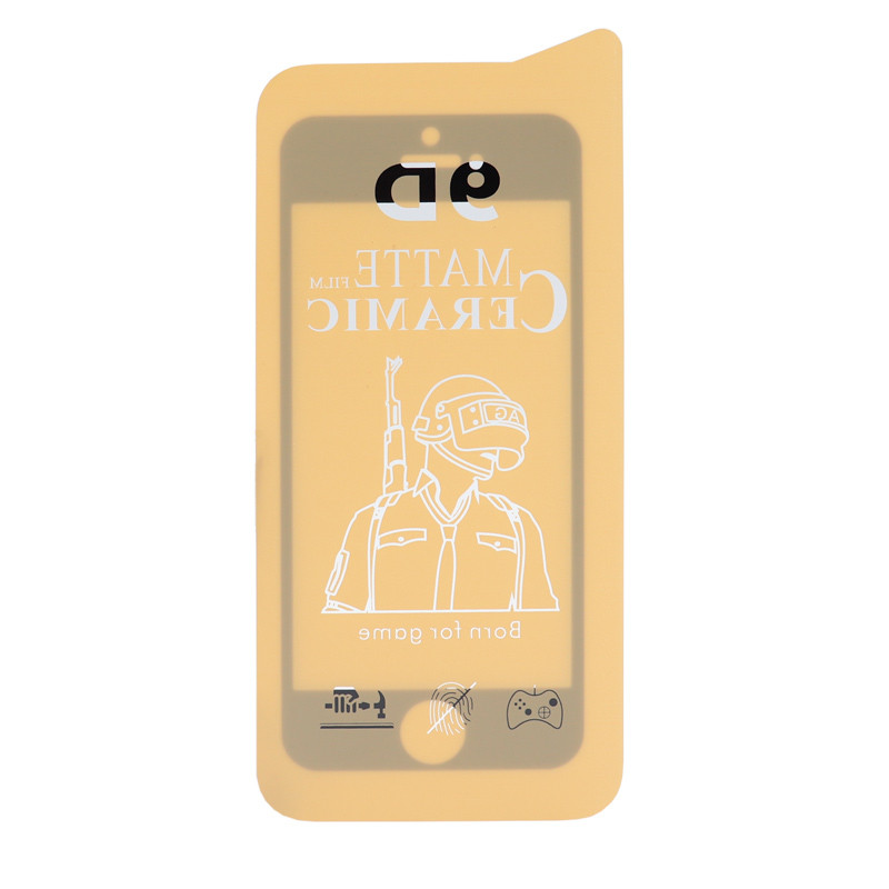 گلس سرامیکی مات iPhone 5/5s مشکی