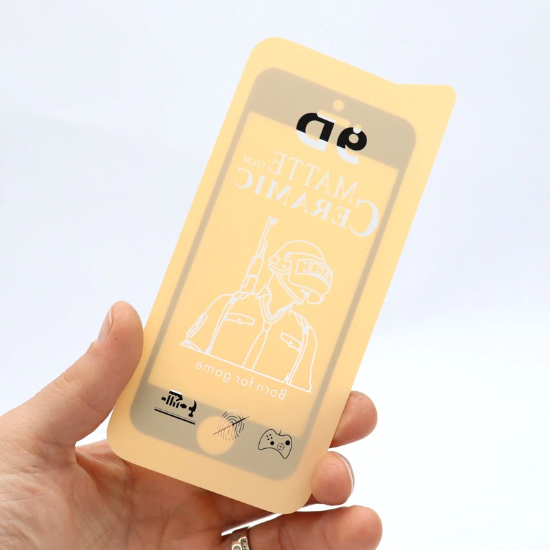 گلس سرامیکی مات iPhone 5/5s مشکی