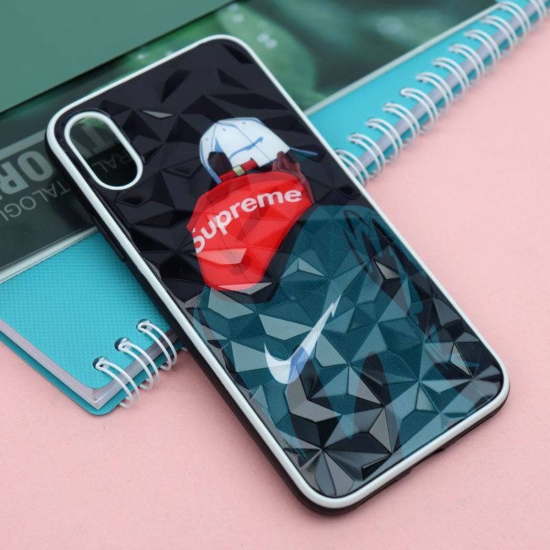 قاب طرحدار دیاموند کد9 آیفون iPhone X/XS سری B