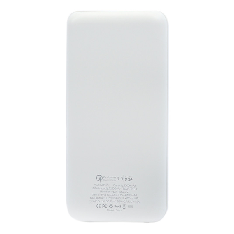 پاور بانک فست شارژ 20000 آپاما Apama AP-15 QC3