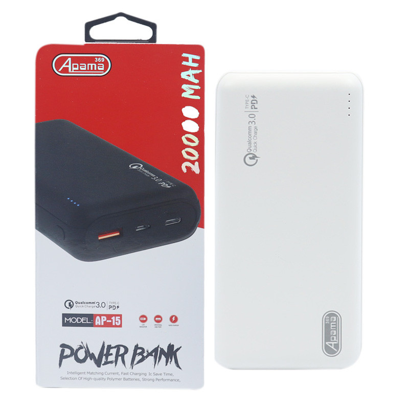 پاور بانک فست شارژ 20000 آپاما Apama AP-15 QC3