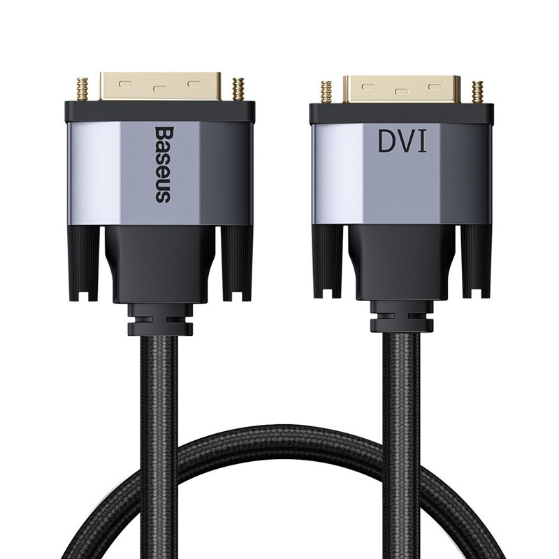 کابل Baseus CAKSX-Q0G DVI-D (Dual Link) 1m