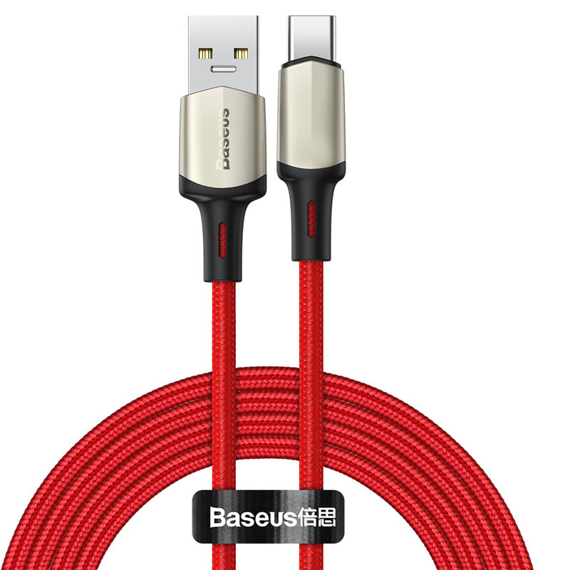کابل فست شارژ Baseus CATKLF-VB VOOC 5A 2m Type-C
