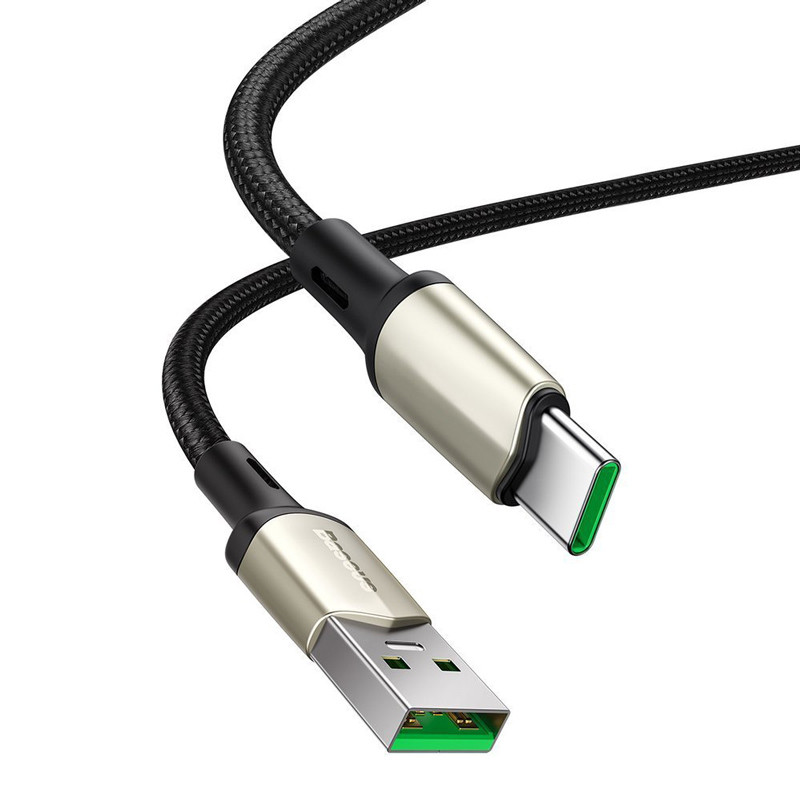 کابل فست شارژ Baseus CATKLF-VB VOOC 5A 2m Type-C