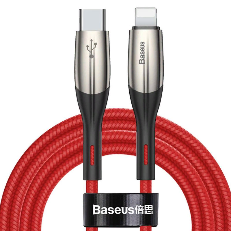 کابل تبدیل فست شارژ Baseus CATLSP-B QC3 Type-C to Lightning 2m