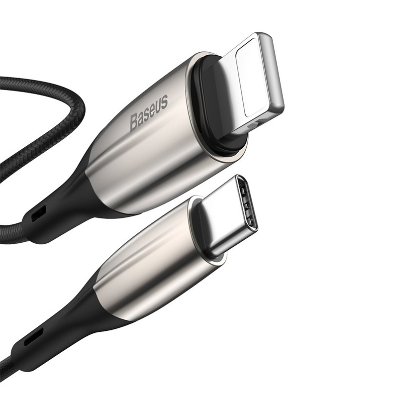 کابل تبدیل فست شارژ Baseus CATLSP-B QC3 Type-C to Lightning 2m