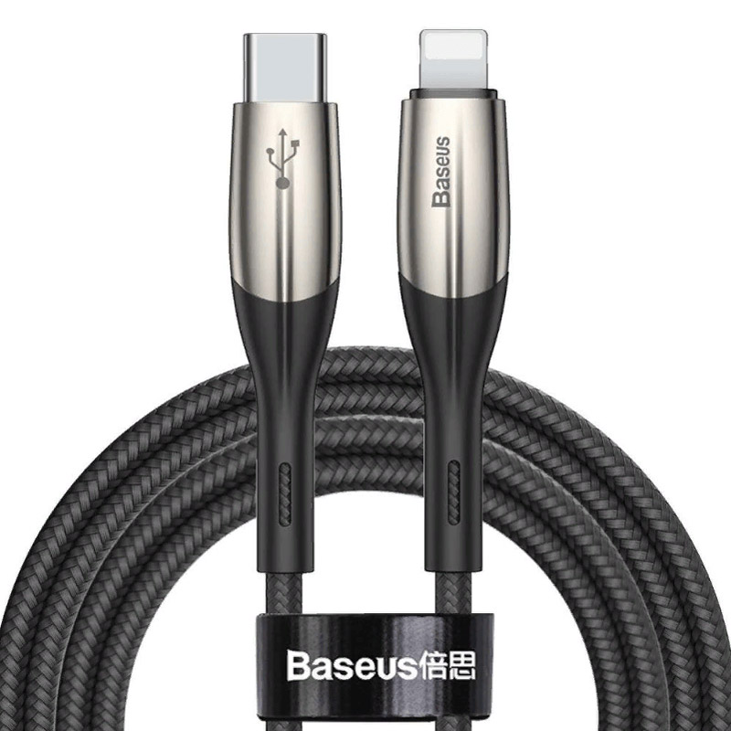 کابل تبدیل فست شارژ Baseus CATLSP-B QC3 Type-C to Lightning 2m