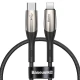 کابل تبدیل فست شارژ Baseus CATLSP-A01 QC3.0 Type-C to Lightning 50cm