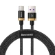 کابل فست شارژ Baseus CATZH-AV1 QC3 Type-C 5A 1m