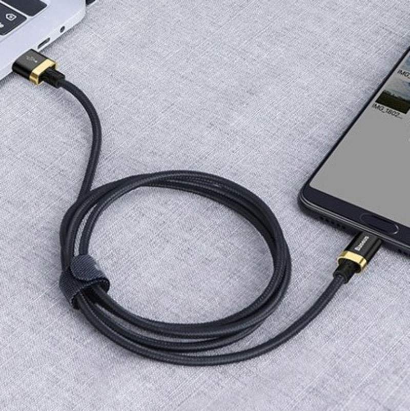 کابل فست شارژ Baseus CATZH-AV1 QC3 Type-C 5A 1m