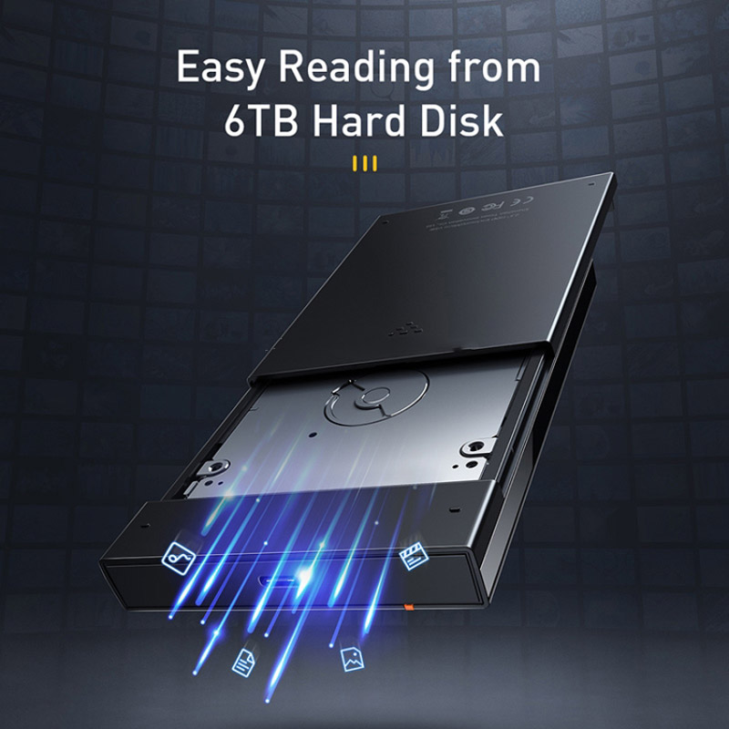 باکس هارد 2.5 اینچی HDD/SSD باسئوس CAYPH-B01