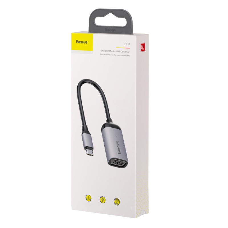 تبدیل Baseus CAHUB-V0G Type-C to VGA