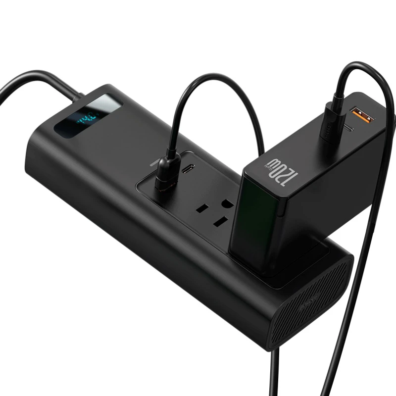چند راهی فندکی خودرو Baseus CRNBQ 150W