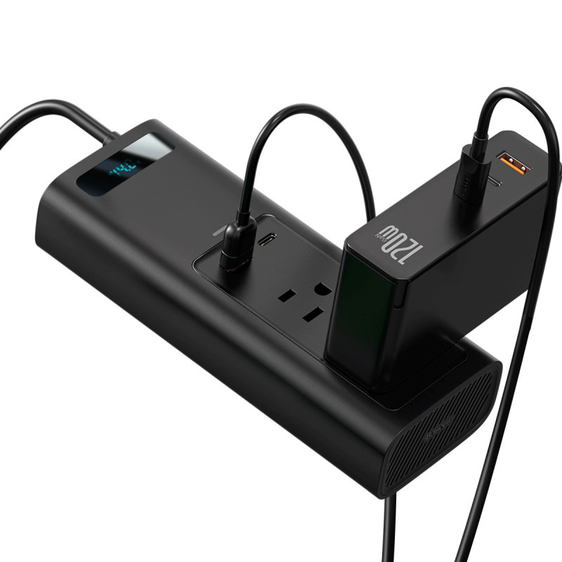چند راهی فندکی خودرو Baseus CRNBQ 150W