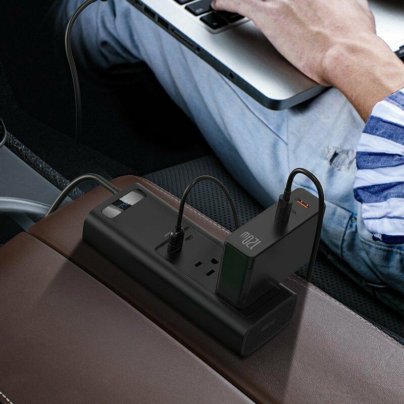 چند راهی فندکی خودرو Baseus CRNBQ 150W
