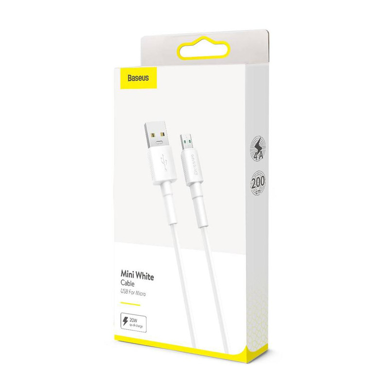کابل میکرو یو اس بی Baseus CAMSW-E02 4A 2m