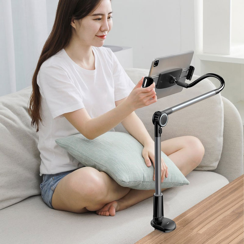 پایه نگهدارنده گوشی موبایل و تبلت Baseus Otaku Life Rotary Adjustment Lazy SULR-B