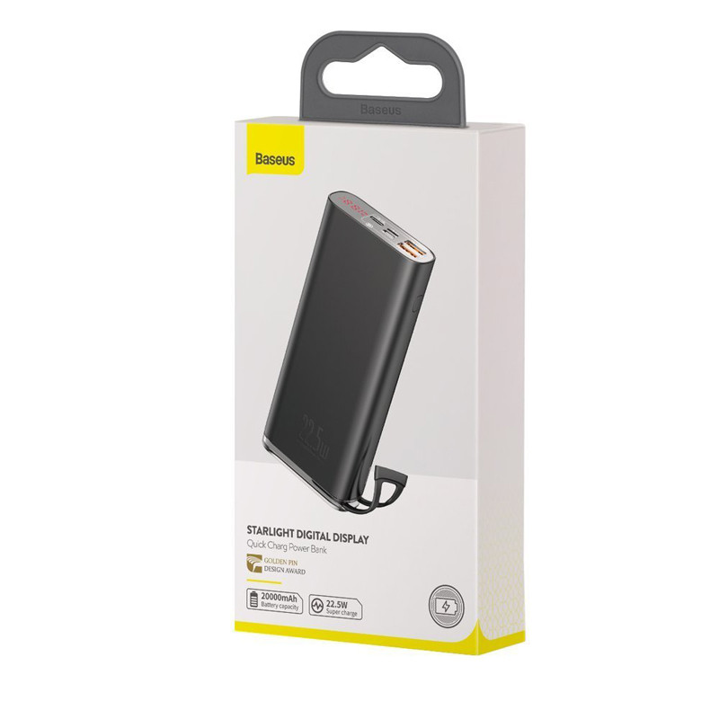 پاور بانک فست شارژ 20000 باسئوس Baseus PPXC QC3