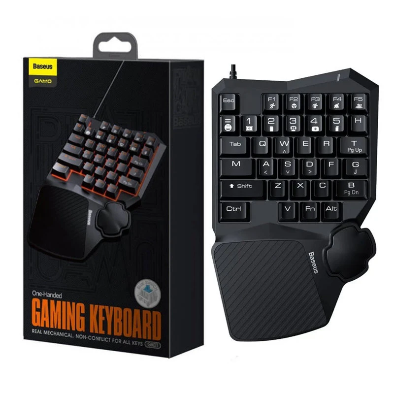کیبورد گیمینگ باسئوس GAMO One-Handed GMGK01-01