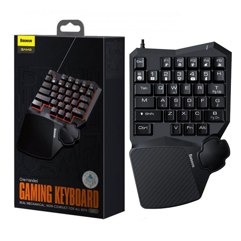 کیبورد گیمینگ باسئوس GAMO One-Handed GMGK01-01