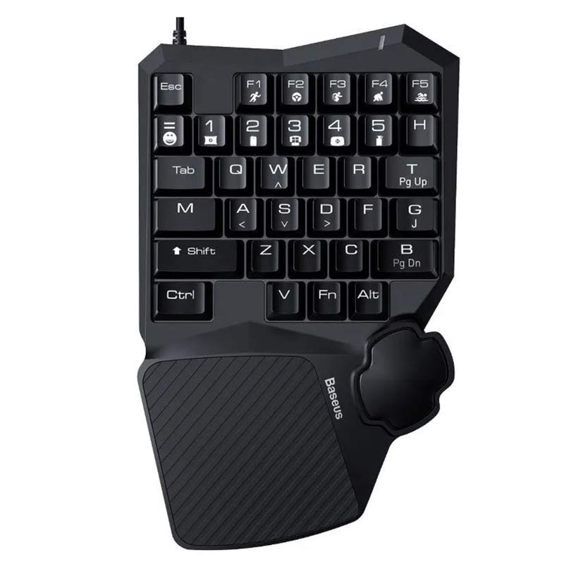 کیبورد گیمینگ باسئوس GAMO One-Handed GMGK01-01