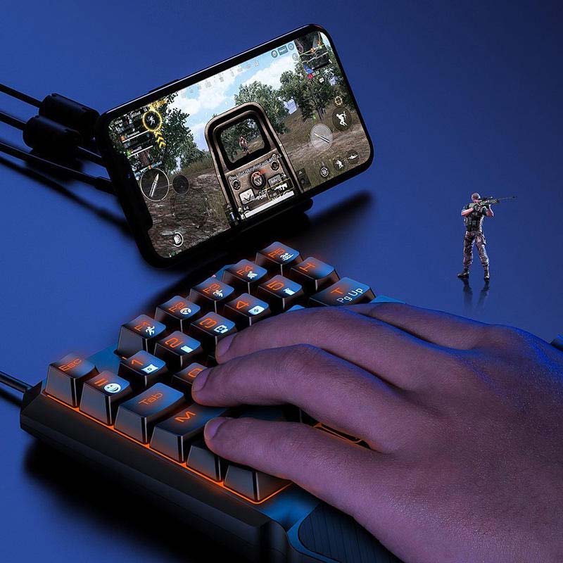 کیبورد گیمینگ باسئوس GAMO One-Handed GMGK01-01